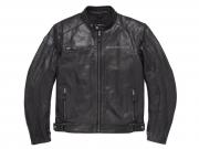 REFLECTIVE SKULL LEATHER JACKET CE 98122-17EM