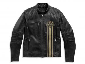 Lederjacke "TRIPLE VENT PASSING LINK II" 98005-21EM