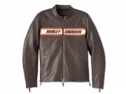 Lederjacke "Victory Lane II - Brown" 98001-23EM