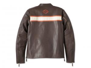 Lederjacke "Victory Lane II - Brown"_1