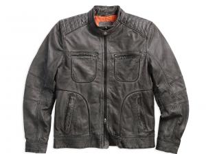 Lederjacke "Washed Lambskin Leather Jacket" 97078-15VM