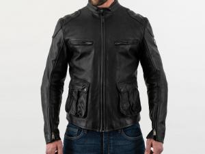 ROKKER-Lederjacke "Goodwood Black" ROK7005