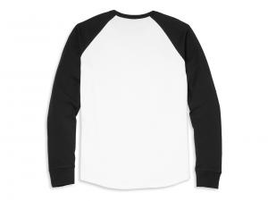 Longleeve "#1 Race Raglan Sleeve Graphic Black"_1