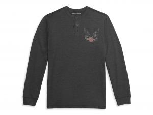 At the speed of Freedom knit henley 96315-21VM