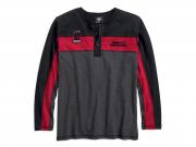 Longsleeve "COLORBLOCK HENLEY" 96177-18VM