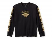 Longsleeve "Dickies x H-D Heavyweight Eagle Tee Anthracite" 97427-25VM
