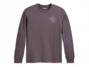 Longsleeve "Harley Dark Grey" 96081-23VM