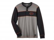 Longsleeve "Iron Bar Henley" 99175-24VM