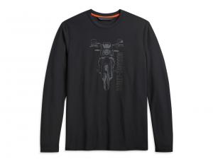 Longsleeve "MOTORCYCLE GRAPHIC SLIM FIT" 96269-20VH
