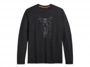 Longsleeve "MOTORCYCLE GRAPHIC SLIM FIT" 96269-20VH