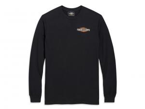 PATINA SIXTIES BAR & SHIELD LOGO LONG SLEEVE TEE 96544-20VX