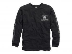 MEN'S SKULL LONG SLEEVE TEE 99091-14VM