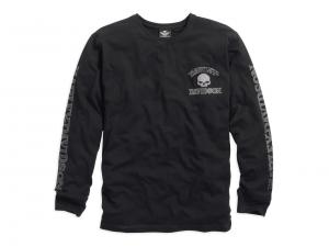 MEN'S SKULL LONG SLEEVE TEE 99091-14VM