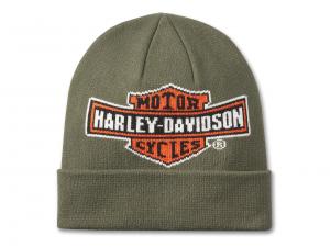 Mütze "H-D Oil Can Beanie Green" 97661-25VM
