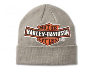 H-D Oil Can Beanie Grey 97663-25VM