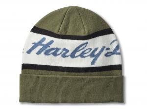 Mütze "H-D Script Beanie Grape Leaf" 97629-25VM