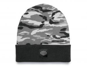 Men's Harley Forever Camo Beanie Camo Grey 97692-23VM