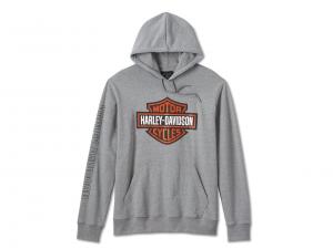 Pullover "Bar & Shield Hoodie Medium Grey" 99063-24VM