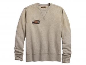 CANVAS PATCH SLIM FIT PULLOVER SWEATSHIRT 96272-18VM