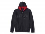 Pullover "Charred Up Zip-Up Hoodie" 96525-24VM