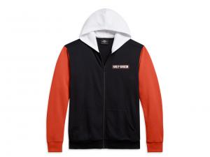 Pullover "COLORBLOCK FULL ZIP ORANGE" 96161-21VM