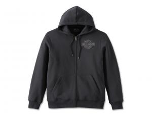 Pullover "Combustion Zip-Up Hoodie Black" 96767-23VM