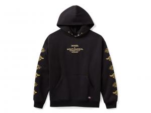 Pullover "Dickies x H-D Eagle Sleeve Hoodie Anthracite" 96565-25VX