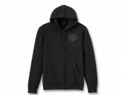 Pullover "Eagle Soars Alone Slub Hoodie Black" 96185-25VM