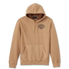 Pullover "Eagle Soars Alone Slub Hoodie Tannin" 96002-25VM