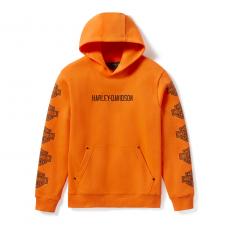 Pullover "Essential Bar & Shield Hoodie Orange" 96713-25VM