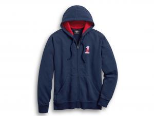 FREEDOM ZIP-FRONT HOODIE 99032-20VM