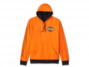 Pullover "Spirit of Freedom Reversible Hoodie Black & Orange"_2