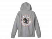 Pullover "Spirit of Freedom Reversible Hoodie Grey & Java"_1