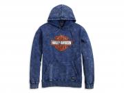 Pullover "Westcoast Bar & Shield Hoodie - Blue" 96022-23VM
