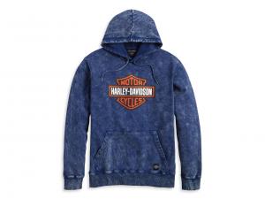 Men's Westcoast Bar & Shield Hoodie - Blue 96022-23VM