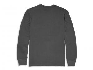 Pullover "Willie G Skull Flat Back Rib Knit Top"_1