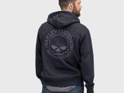 Pullover "Willie G Skull Zip Front Hoodie"_2