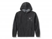 Willie G Skull Zip Front Hoodie 99250-25VM