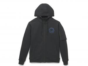 Willie G" Skull Zip-Up Hoodie 96285-22VM