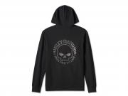 Pullover "Willie G Skull Zip-Up Hoodie"_1