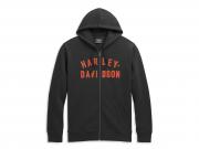 Pullover "Winged Eagle Logo Zip Front Hoodie" 96451-21VM