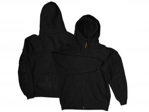 ROKKER Hoodie "ZIP ROKKER BLACK" ROK5109