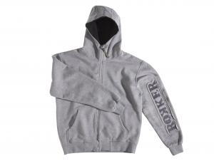 ROKKER HOODIE "ZIP ROKKER GREY" ROK5200