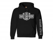 Hoodie "Long Logo Black - Munich" RKS004544-M
