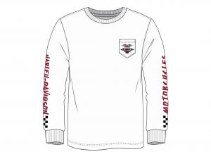 Longsleeve "Rosenheim - White Scenic Breakthrough" FA5512-HK5UR