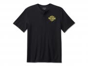 Polo "Bar & Shield Racing Short Sleeve Henley" 96423-24VM