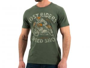 Rokker T-Shirt "Lost Riders Olive" ROKC3010512