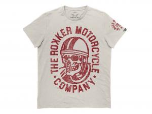 ROKKER Motorcycle 77 Co. T-Shirt Men ROKC3012618