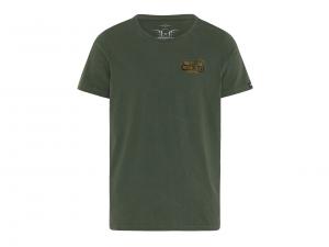 Rokker T-Shirt "TRC Custom Green" ROKC3011904