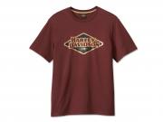 T-Shirt "120th Anniversary Dark Red" 96573-23VM